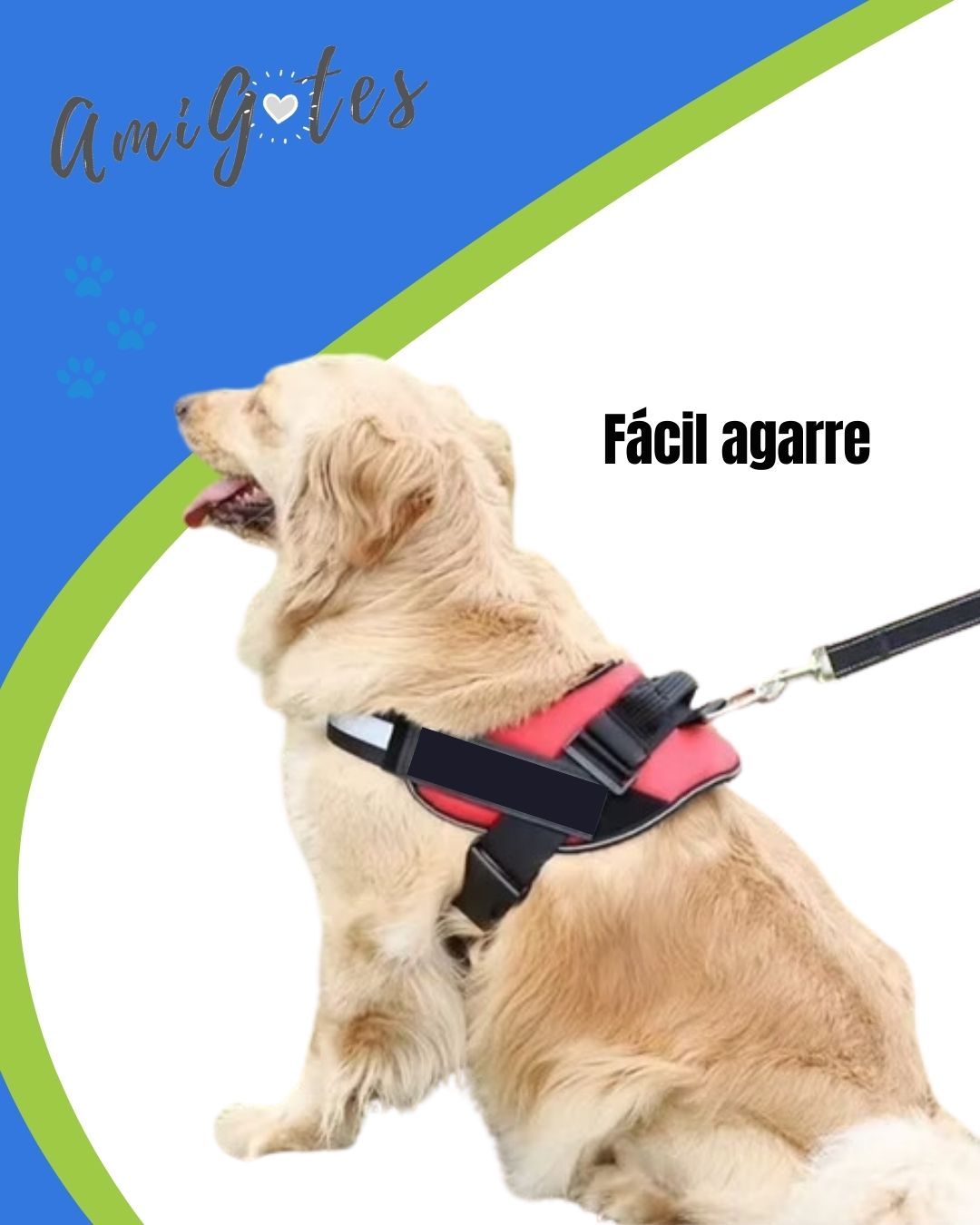 Arnés Antitirones Negro Talla L - Vista alternativa