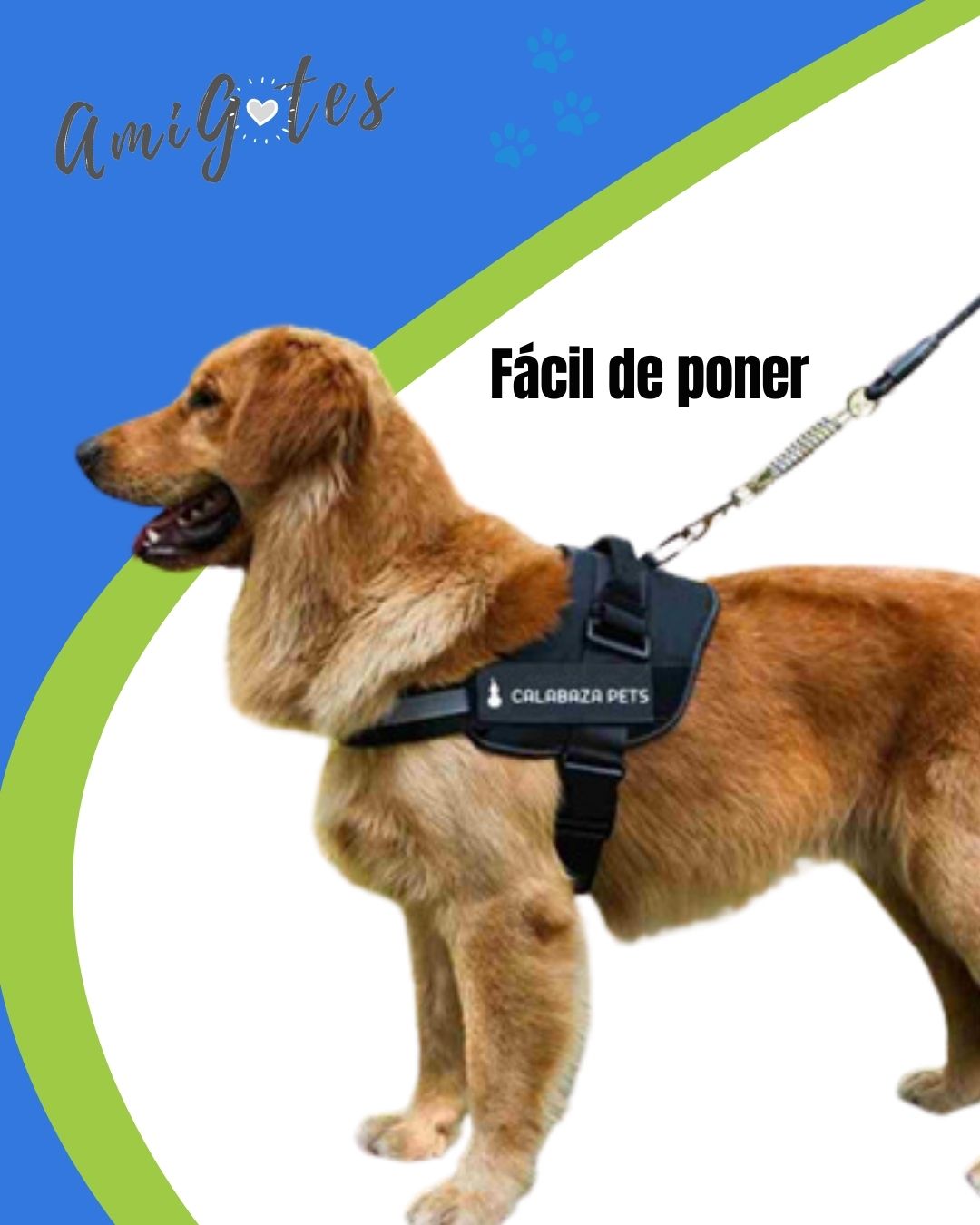 Arnés Antitirones Verde Talla S - Vista alternativa