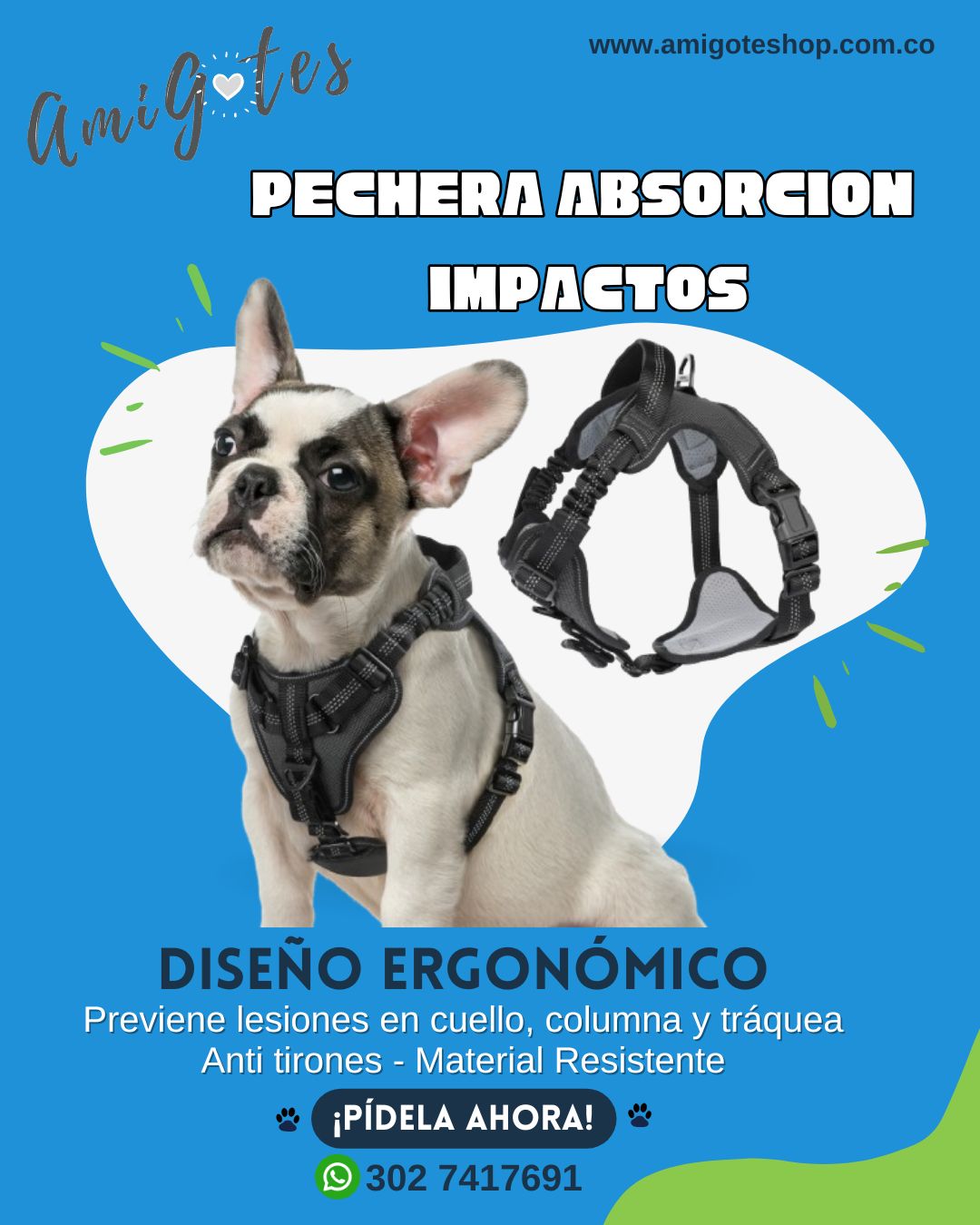 Arnés Pechera Absorción Impactos- M - Vista alternativa