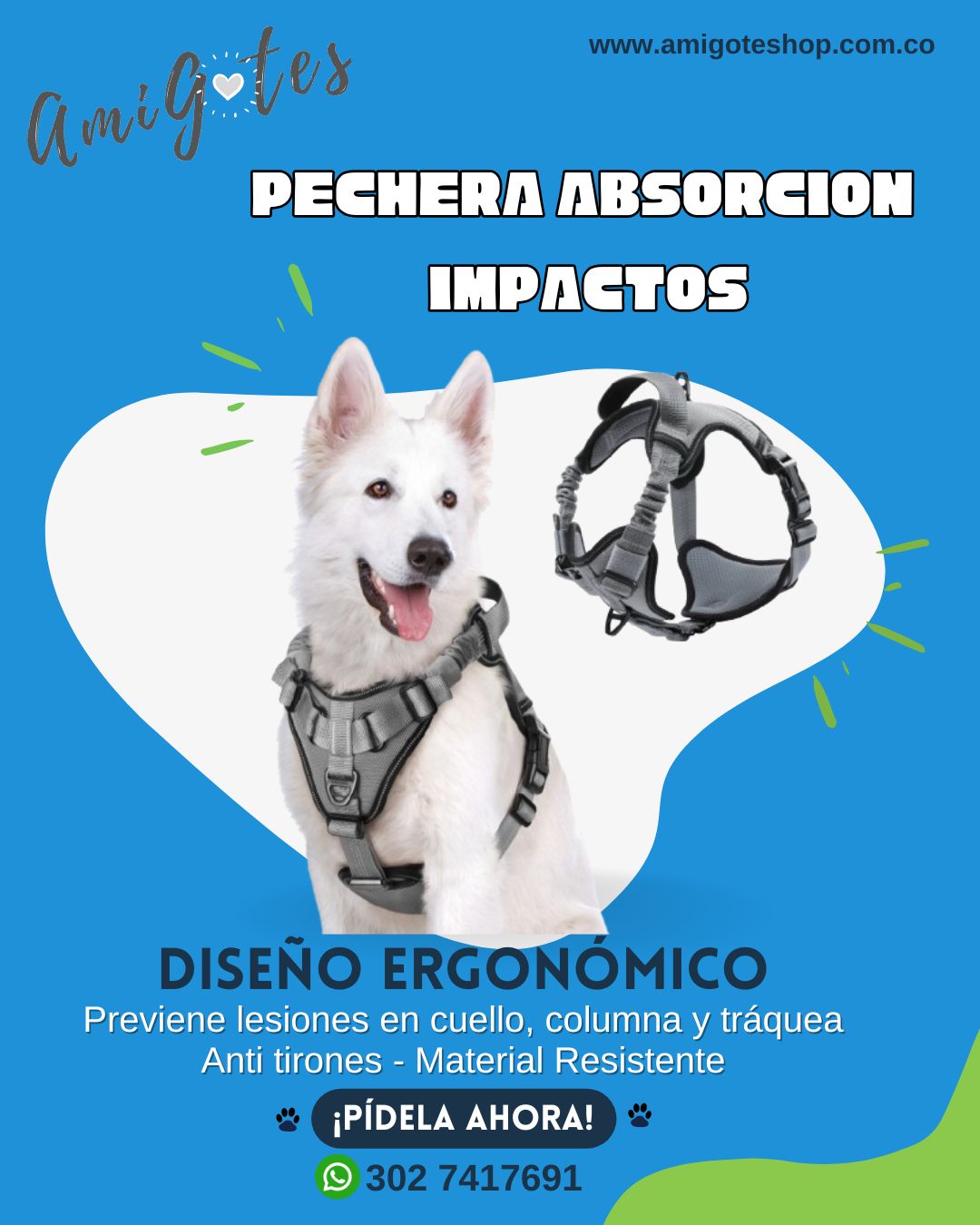 Arnés Pechera Absorción Impactos -s - Vista alternativa