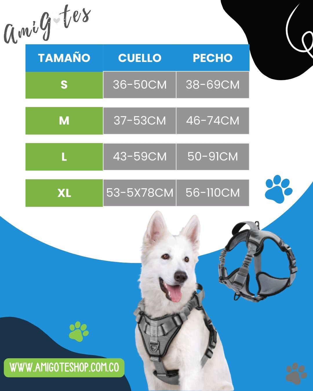 Arnés Pechera Absorción Impactos -xl - Vista alternativa